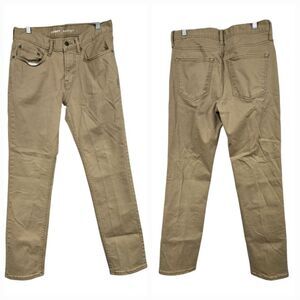 Old Navy 29x30 Men's Teens Slim Twill Five-Pocket Pants Toast of the Town Khaki